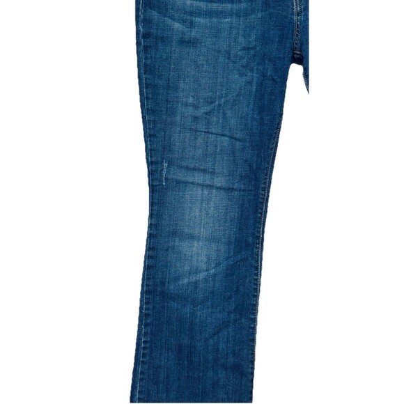 Levi's 515 Jeans Women's size 16 Red Tab Denim Medium Wash Boot Cut Flap Pocket - Picture 2 of 8